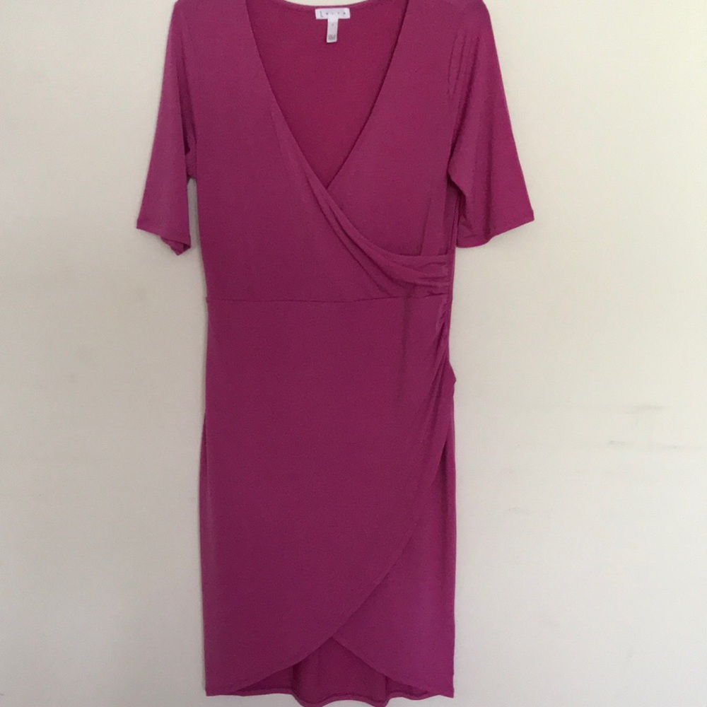 Pink wrap dress 💗